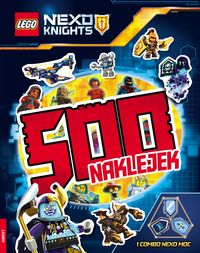 Książka - Książka LEGO Nexo Knights. 500 Naklejek