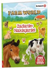Książka - Zadanie: naklejanie! Farm World