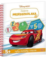 Książka - Disney uczy. Auta 3. Zadania przedszkolaka. Cyfry, kształty, szlaczki