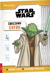 Książka - Disney uczy Star Wars Ćwiczymy cyfry UDE-12