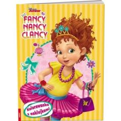 Książka - Fancy Nancy Clancy. Kolorowanka z naklejkami
