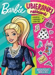 Książka - Barbie. Ubieranki, naklejanki