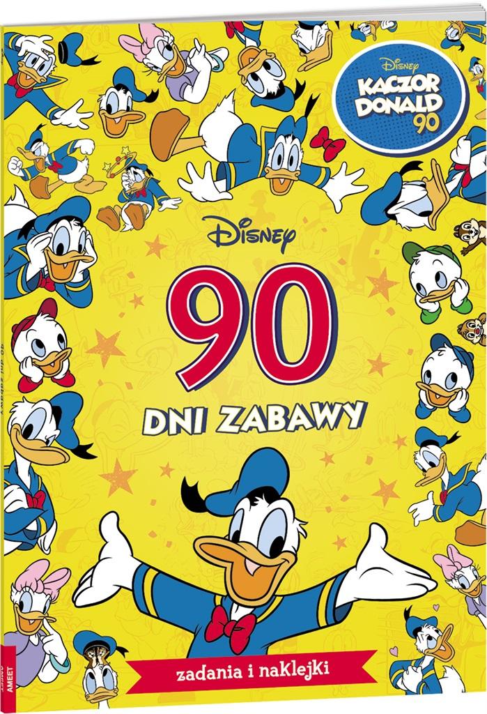 Książka - Kaczor Donald. 90 dni zabawy