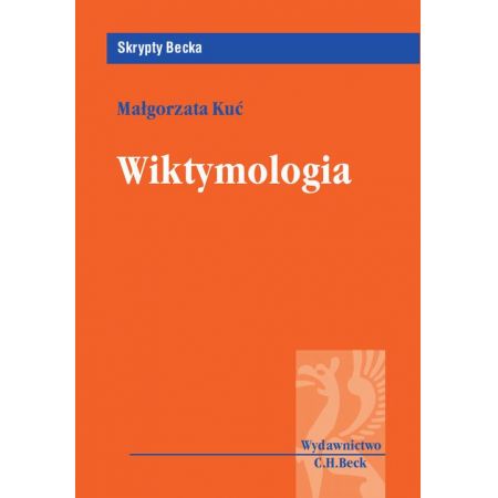 Książka - Wiktymologia. Skrypty Becka