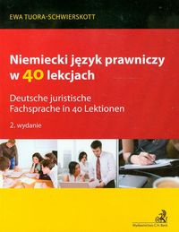 Książka - Niemiecki język prawniczy w 40 lekcjach
