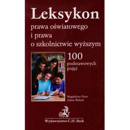 Książka - Leksykon prawa oświatowego i prawa o szkolnictwie wyższym