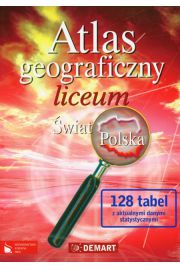 Atlas Geog. LO Świat+Polska miękka DEMART/PWN