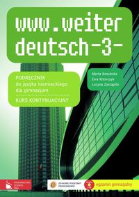 Książka - www.weiter_deutsch 3 podręcznik z CD