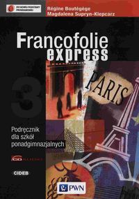 Książka - Francofolie express 3 Podręcznik +CD