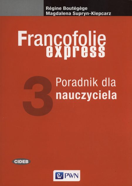 Książka - Francofolie express 3 Poradnik dla nauczyciela