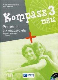 Kompass 3 neu Poradnik dla nauczyciela + CD - Wieruszewska Dorota, Nowicka Irena