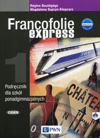 Książka - Francofolie express 1 Podręcznik +CD audio - 2015 OOP