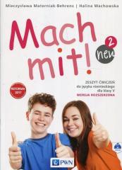Książka - Mach mit! neu 2. Zeszyt ćwiczeń do języka niemieckiego dla klasy 5. Wersja rozszerzona