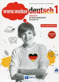 Książka - www.weiter deutsch 1. Podręcznik do języka niemieckiego dla klasy 7 szkoły podstawowej