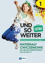 Książka - Und so weiter Extra 1. Materiały ćwiczeniowe do języka niemieckiego dla klasy 4