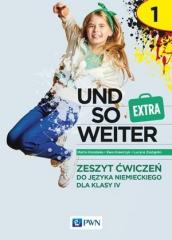 Książka - Und so weiter Extra 1. Zeszyt ćwiczeń do języka niemieckiego dla klasy 4