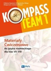 Książka - Kompass Team 1. Materiały ćwiczeniowe do języka niemieckiego dla klas 7