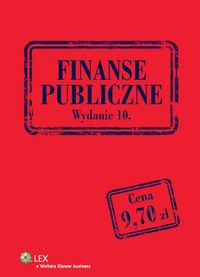 Książka - Finanse publiczne