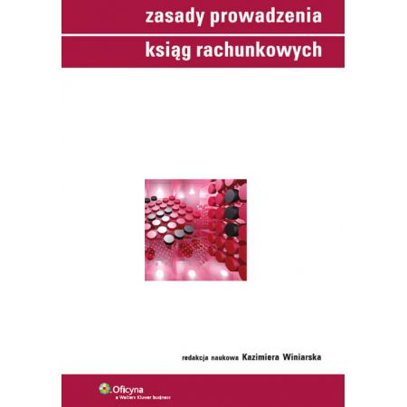 Książka - Zasady prowadzenia ksiąg rachunkowych