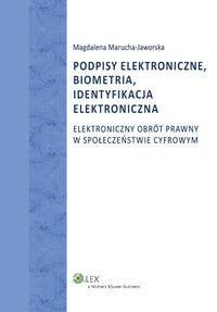 Książka - Podpisy elektroniczne biometria identyfikacja ....