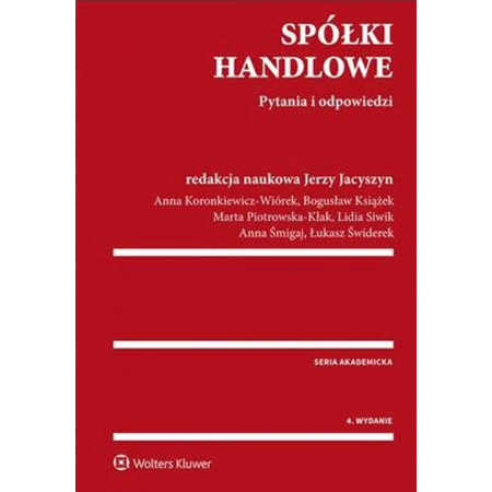 Spółki handlowe. Pytania i odpowiedzi