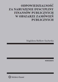 Książka - Odpowiedzialność za naruszenie dyscypliny finansów publicznych w obszarze zamówień publicznych