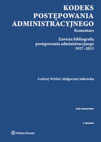 Książka - Kodeks postępowania administracyjnego. Kom. w.2016