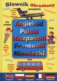 Książka - Słownik obrazkowy ang-pol-hiszp-fran-niem