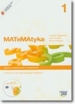 Książka - MATeMAtyka LO 1 ZPR  Podr. w.2012 NE