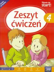 Książka - J.Polski SP 4 Słowa na Start ćw NE