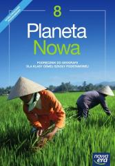 Książka - Planeta Nowa. Podręcznik do geografii dla klasy 8 szkoły podstawowej