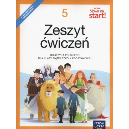 Książka - Nowe Słowa na start! Klasa 5. Zeszyt ćwiczeń dla szkoły podstawowej