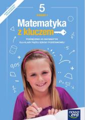 Książka - Matematyka z kluczem 5. Podręcznik. Część 1