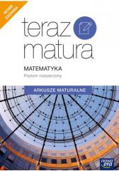 Książka - Teraz Matura. Matematyka. Arkusze maturalne. Poziom rozszerzony