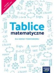 Książka - Tablice matematyczne. Szkoła podstawowa 4-8