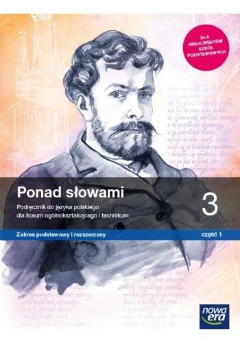 Książka - J. Polski LO 3 Ponad słowami cz.1 ZPiR 2021 NE