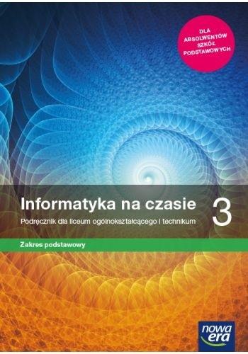 Książka - Informatyka LO 3 Na czasie Podr. ZP NE