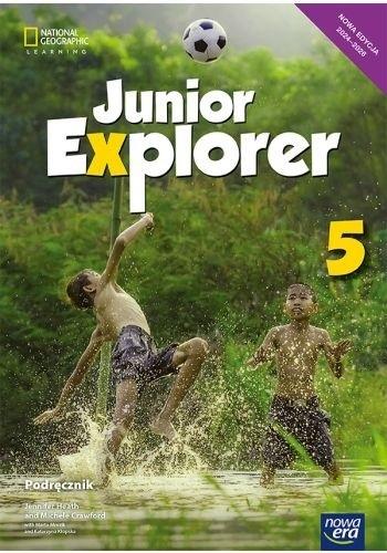 Książka - Język angielski SP 5 Junior Explorer neon Podr.