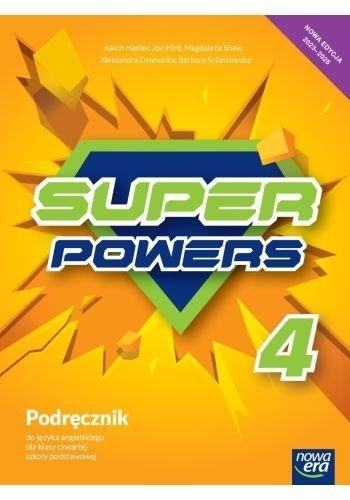 Książka - Język angielski SP 4 Super powers neon Podr. 2023