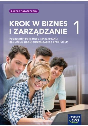 Książka - Krok w biznes i zarządzanie LO 1 Podręcznik ZR