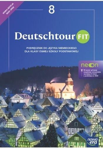 Książka - Język niemiecki SP 8 Deutschtour Fit neon Podr+QR