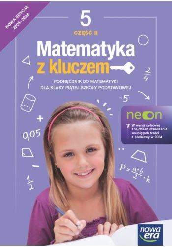 Książka - Matematyka SP 5 Mat. z kluczem neon Podr. cz.2