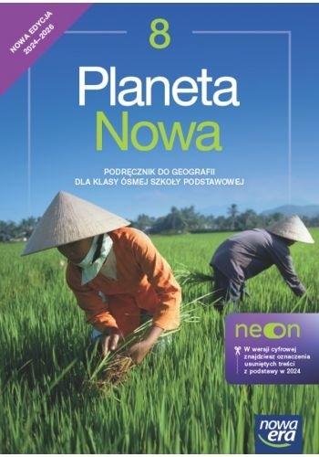 Książka - Geografia SP 8 Planeta nowa neon Podr.