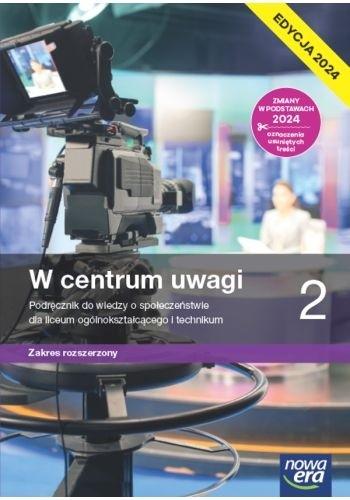 Książka - WOS LO 2 W centrum uwagi Podr. ZR