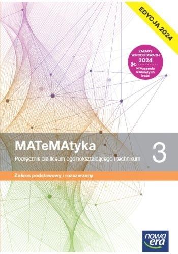 Książka - MATeMAtyka LO 3 ZPiR Podr.