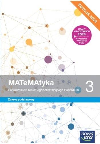 Książka - MATeMAtyka LO 3 ZP Podr.