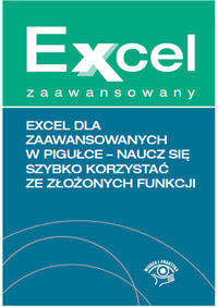 Książka - Excel dla zaawansowanych w pigułce