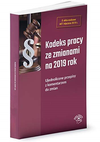 Książka - Kodeks pracy ze zmianami na 2019