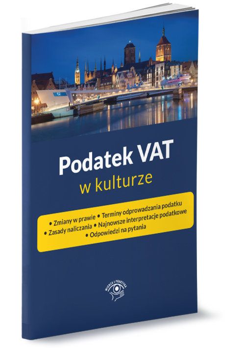 Książka - Podatek VAT w kulturze