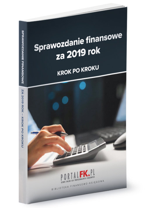 Książka - Sprawozdanie finansowe za 2019 rok